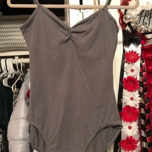 Gray Dance Leotard